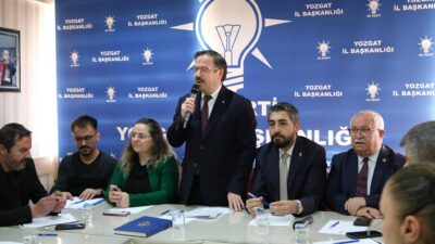 AK Parti Yozgat İl Başkanlığı tarafından gerçekleştirilen Nisan Ayı Daraltılmış
