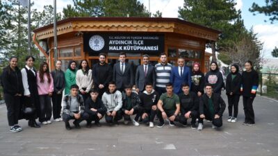 Kütüphane Haftası kapsamında, Aydıncık İlçe Halk Kütüphanesinde bir program düzenlendi.