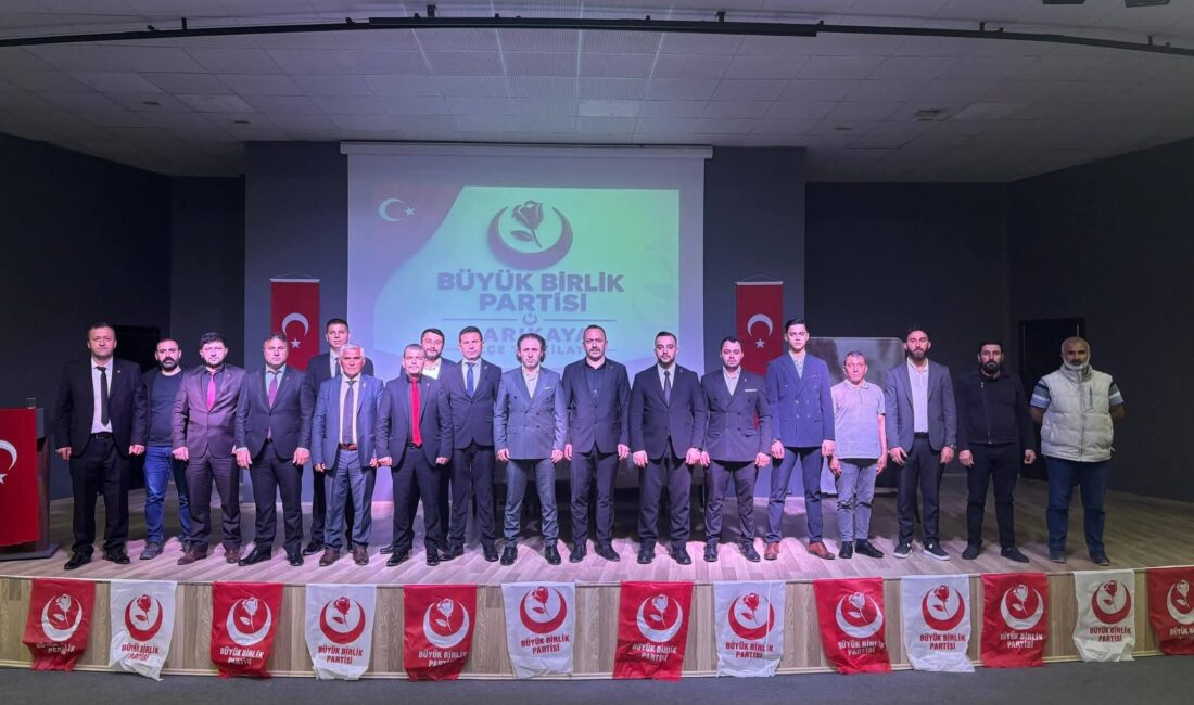 Büyük Birlik Partisi (BBP) Sarıkaya İlçe Kongresinde Emir Erciyas, BBP