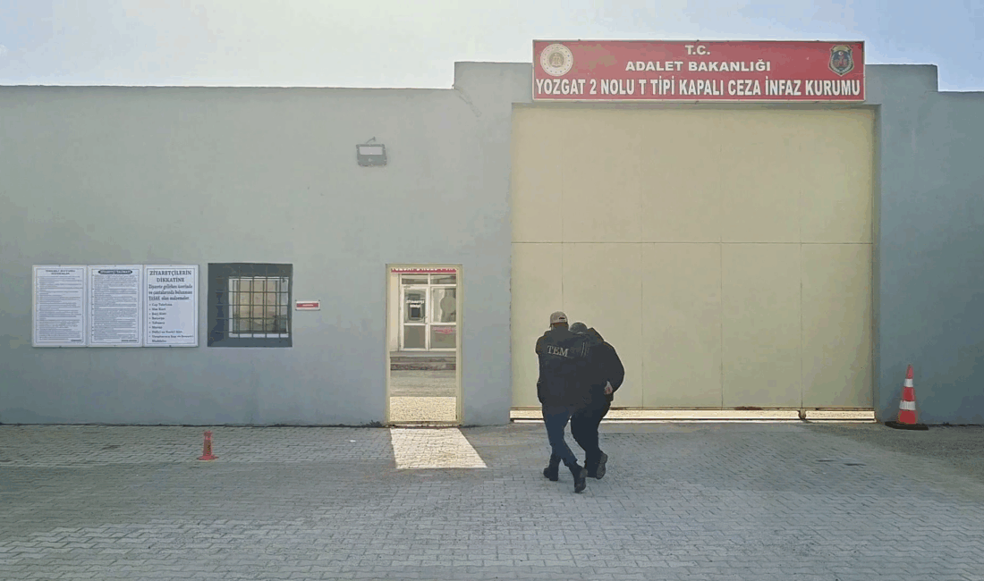 Yozgat İl Emniyet Müdürlüğü Terörle Mücadele Şube Müdürlüğü ekiplerince FETÖ/PDY