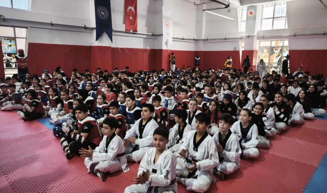 Yozgat’ta düzenlenen tekvando ortak antrenmanı, 6 ilden yüzlerce sporcuyu bir