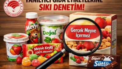 Tarım ve Orman Bakanlığı, gıda etiketlerinde tüketiciyi yanıltan görsel ve