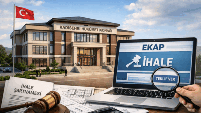 Yozgat Kadışehri Hükümet Konağı ihalesi için tarih açıklandı. 2.575 m²’lik