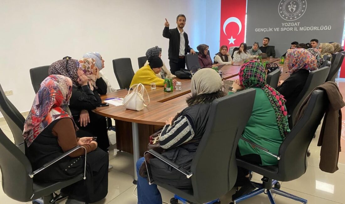 Yozgat Gençlik ve Spor İl Müdürlüğü’nde, İşgücü Uyum Programı (İUP)