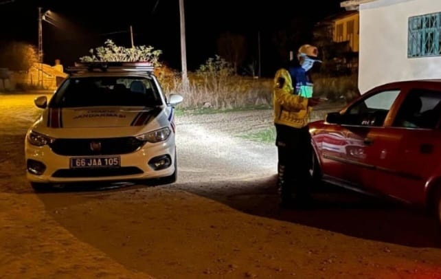 Yozgat İl Jandarma Komutanlığı trafik jandarma ekipleri, trafik güvenliğinin sağlanması