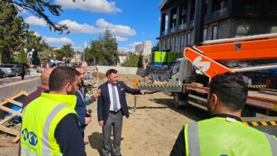 Yozgat İl Özel İdaresi Genel Sekreteri Nazif Yılmaz, il merkezinde