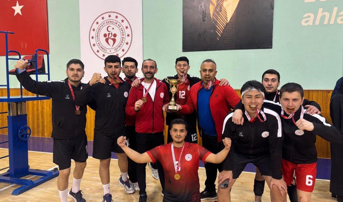 Kredi Yurtlar Ligi (Yurtlig) Erkek Voleybol İç Anadolu Grup müsabakalarında