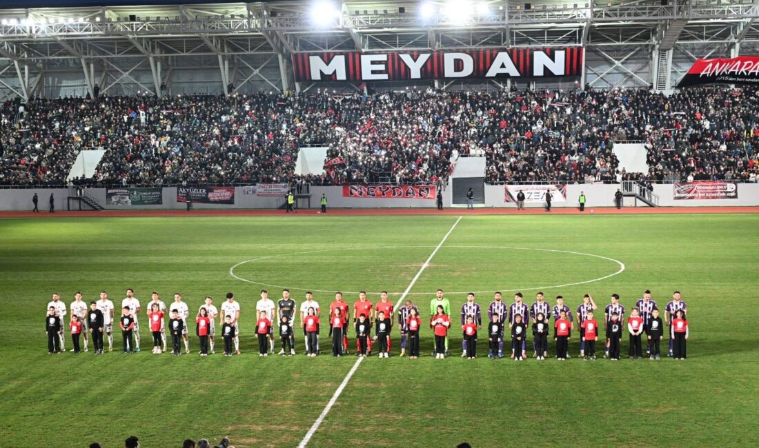 Nesine 3. Lig play-off 1. Tur ilk maçında Yozgat’ta futbol