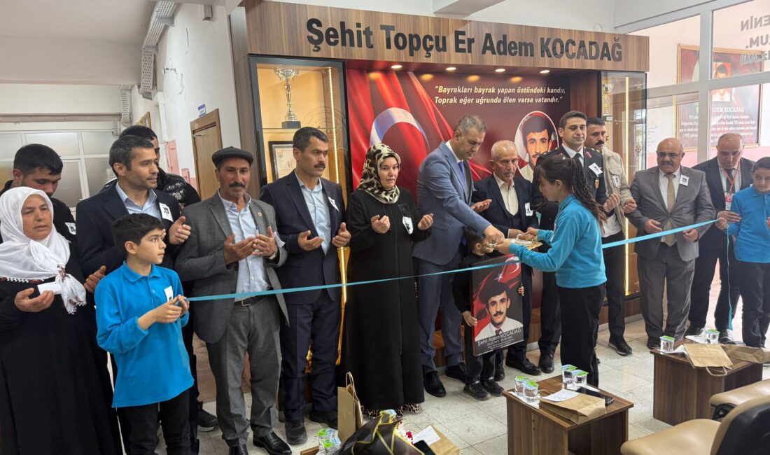 Yozgat merkeze bağlı Bişek Şehit Adem Kocadağ İlk/Ortaokulu’nda, adını gururla