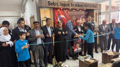 Yozgat merkeze bağlı Bişek Şehit Adem Kocadağ İlk/Ortaokulu’nda, adını gururla