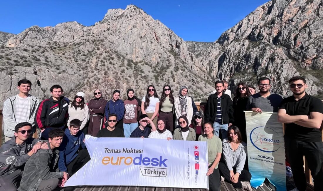 Kazankaya Kanyonu, Avrupa Gençlik Haftası kapsamında düzenlenen etkinlikle gençlerin buluşma