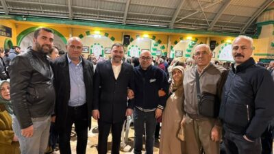 Milliyetçi Hareket Partisi (MHP) Yozgat İl Başkanı Tekin Irfatoğlu, beraberinde