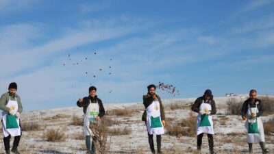Yozgat genelinde doğaya uyumlu ağaçlandırma çalışmaları aralıksız sürüyor. Çayıralan, Akdağmadeni