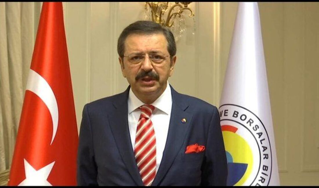 Türkiye Odalar ve Borsalar Birliği (TOBB) Genel Başkanı Rıfat Hisarcıklıoğlu,