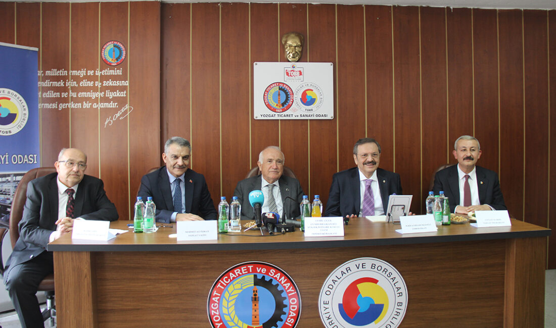 Yozgat’ta iş dünyası ve protokolü bir araya getiren önemli bir