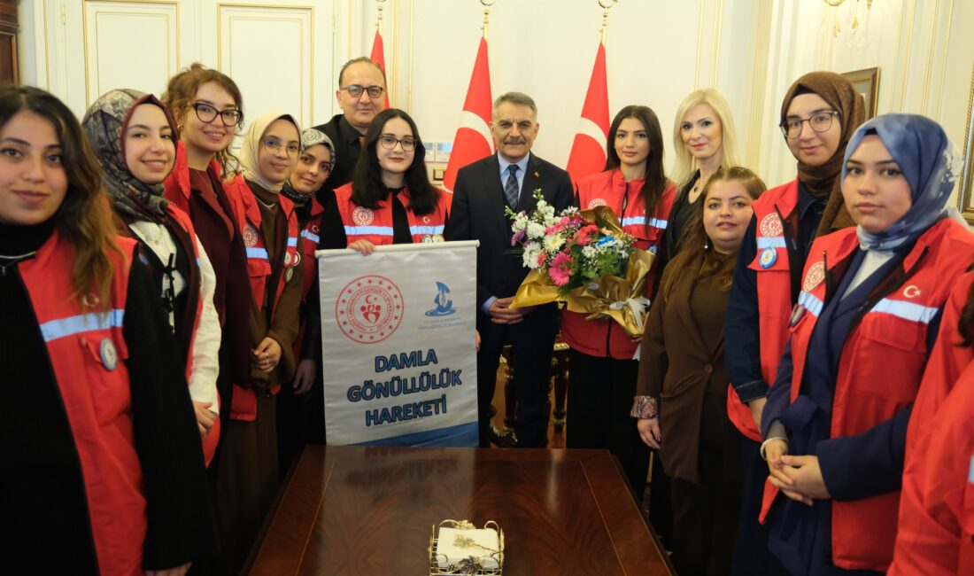 Gençlik ve Spor Bakanlığı tarafından yürütülen “Damla Gönüllülük Hareketi” kapsamında