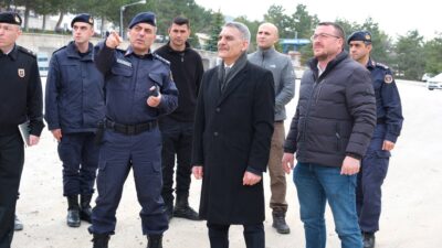Yozgat İl Jandarma Komutanlığı hizmet binası inşaatı sürüyor. Vali Mehmet
