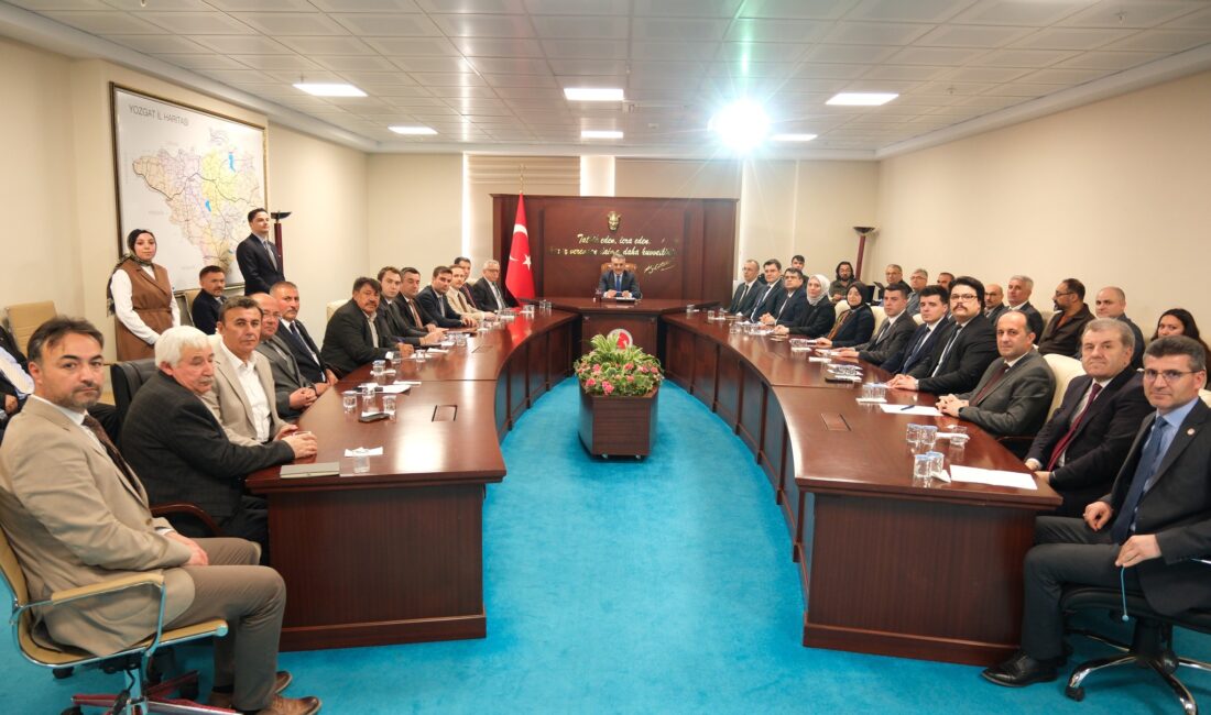 Yozgat İl Hayvanları Koruma Kurulu Toplantısı, Vali Mehmet Ali Özkan