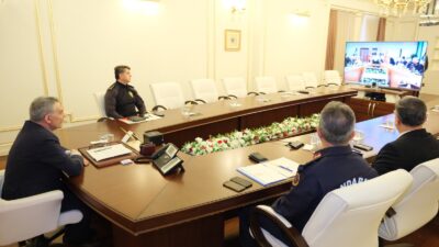 İçişleri Bakanı Mustafa Çiftçi ile Millî Eğitim Bakanı Yusuf Tekin