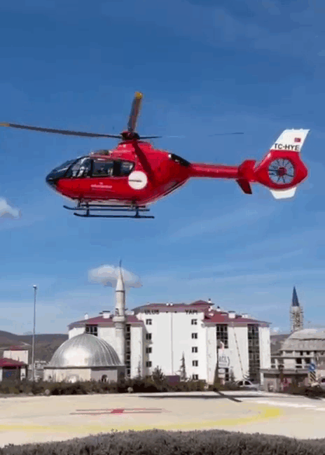 Yozgat Şehir Hastanesi’nde tedavi gören 15 yaşındaki bir hasta, karbonmonoksit