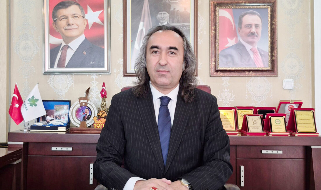 Gelecek Partisi Yozgat İl Başkanı Ömer Aydoğmuş, yaptığı açıklamada Türkiye’nin