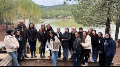 Yozgat Bozok Üniversitesi Çocuk Gelişimi programı öğrencileri, doğayı bir öğrenme