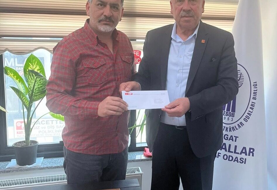 CHP Yozgat İl Başkanı Abdullah Yaşar, kısa bir süre önce