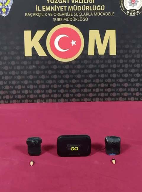 Yozgat İl Emniyet Müdürlüğü KOM Şube ekiplerince Sarıkaya E-Sınav Merkezi’nde