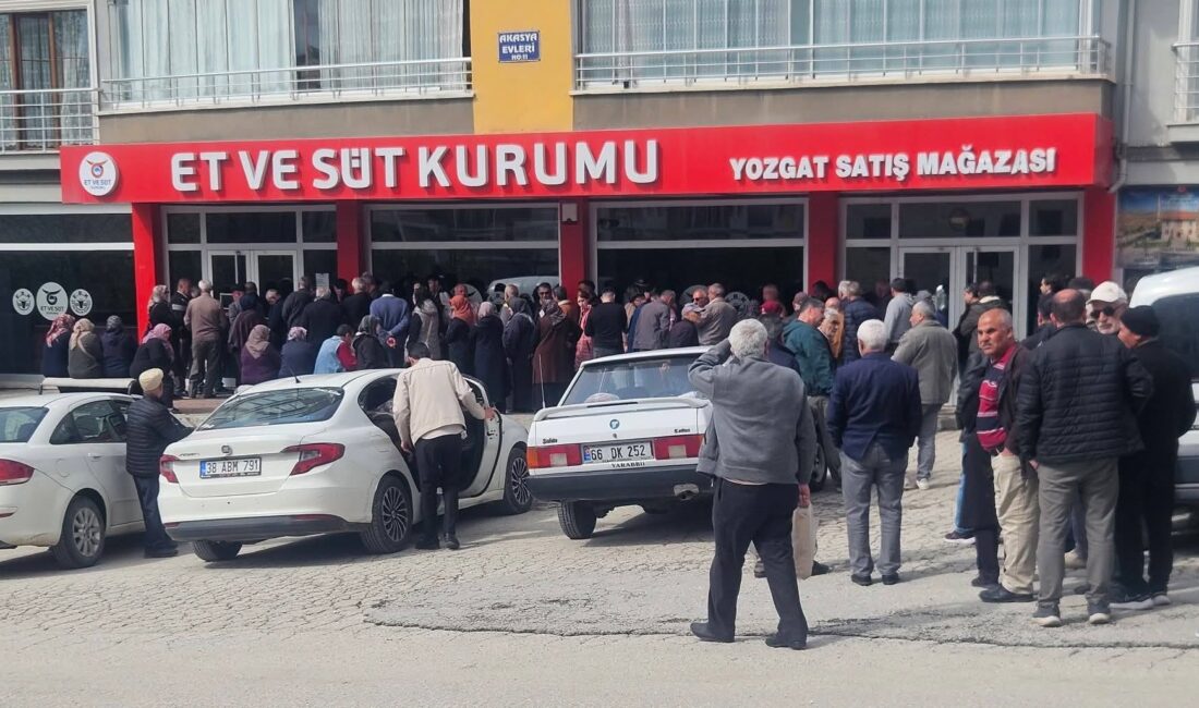 Kurban Bayramı öncesi emekli vatandaşların adresi uygun fiyatlı et ürünleri