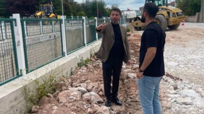 Sarıkaya Belediye Başkanı Osman Gözan, ilçede devam eden yol, çevre