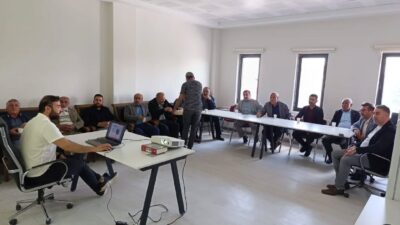 Sarıkaya İlçe Sağlık Müdürlüğü tarafından, muhtarlara yönelik bilgilendirme ve bilinçlendirme