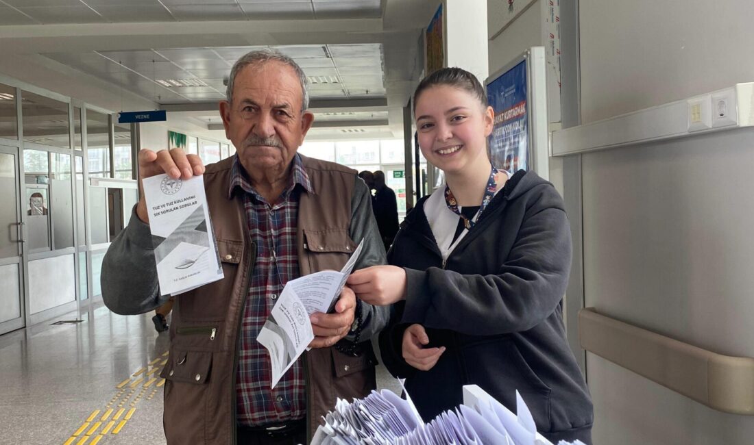 Sorgun Devlet Hastanesi, Dünya Tuza Dikkat Haftası kapsamında hasta ve