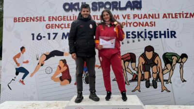 Eskişehir’de düzenlenen Okul Sporları Atletizm Gençler Türkiye Birinciliği Yarışmaları’nda Sorgun