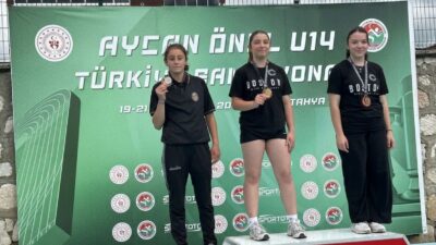 Kütahya’da düzenlenen Aycan Önel Türkiye 14 Yaş Altı (U14) Atletizm