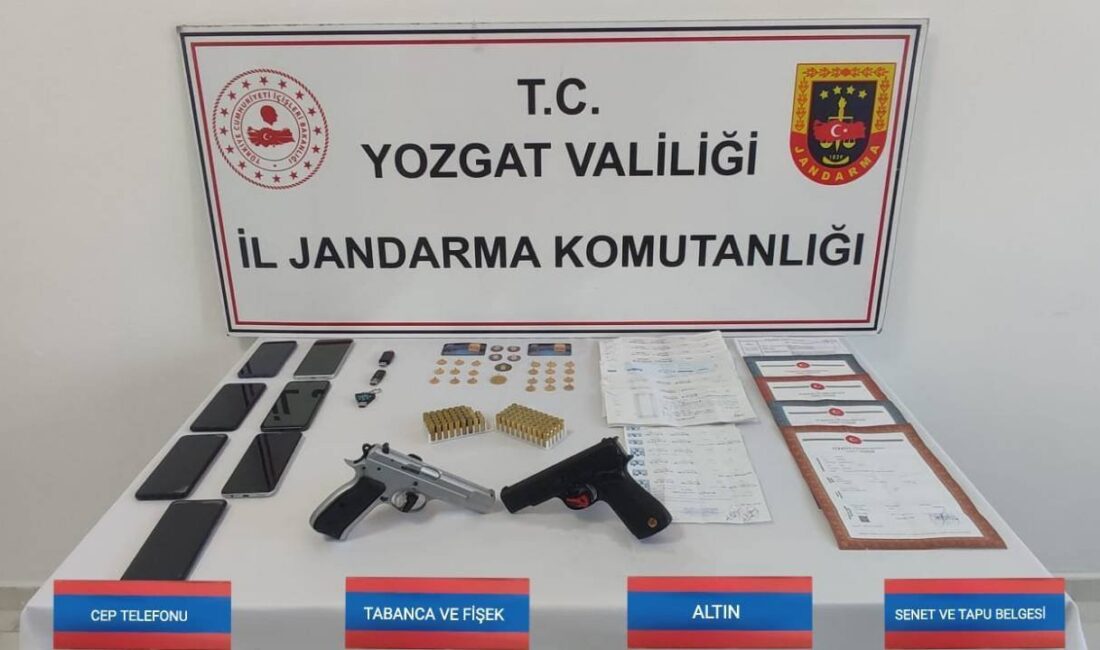 Yozgat İl Jandarma Komutanlığı ekiplerince Yozgat ve Ankara’da “tefecilik” ve