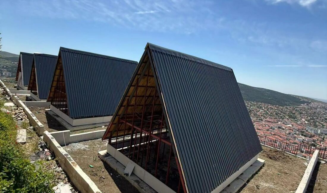Yozgat Belediye Başkanı Kazım Arslan, Nohutlu Tepe’de yapımı devam eden