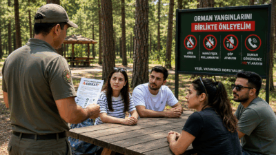 Yozgat’ta yaz mevsiminin yaklaşmasıyla birlikte artan orman yangını riskine karşı