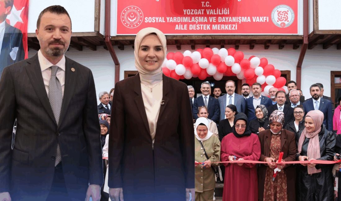 AK Parti Yozgat Milletvekili Süleyman Şahan’ın girişimleriyle Yozgat’ta sosyal hizmet