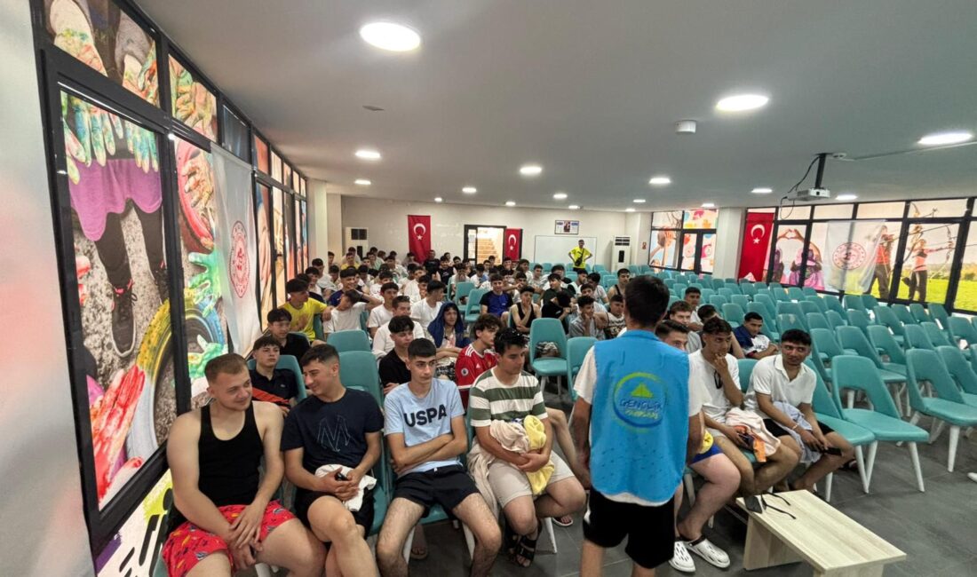 TÜGVA Yozgat Lise Koordinatörlüğü tarafından düzenlenen Mersin Gençlik Kampı, yüzü