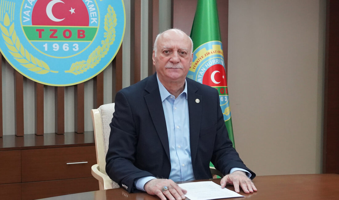 Türkiye Ziraat Odaları Birliği (TZOB) Genel Başkanı Şemsi Bayraktar, Toprak