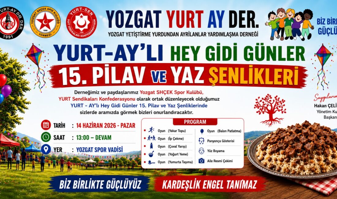 Yozgat YURT – AY Derneği tarafından geleneksel hale getirilen “YURTAY’lı