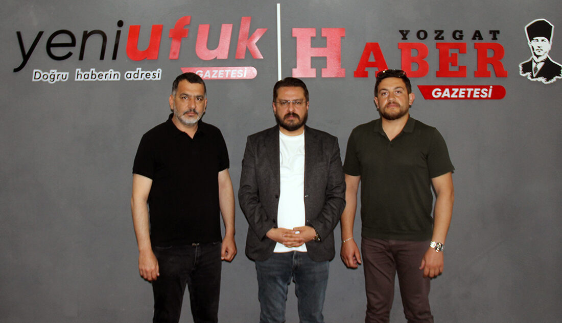 Gazetemiz Yeniufuk’un, Yozgat Haber Gazetesi ile birlikte yeni bürosunda faaliyetlerine